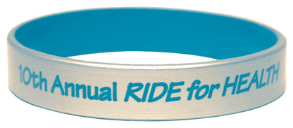 Silver Silicone Bracelets