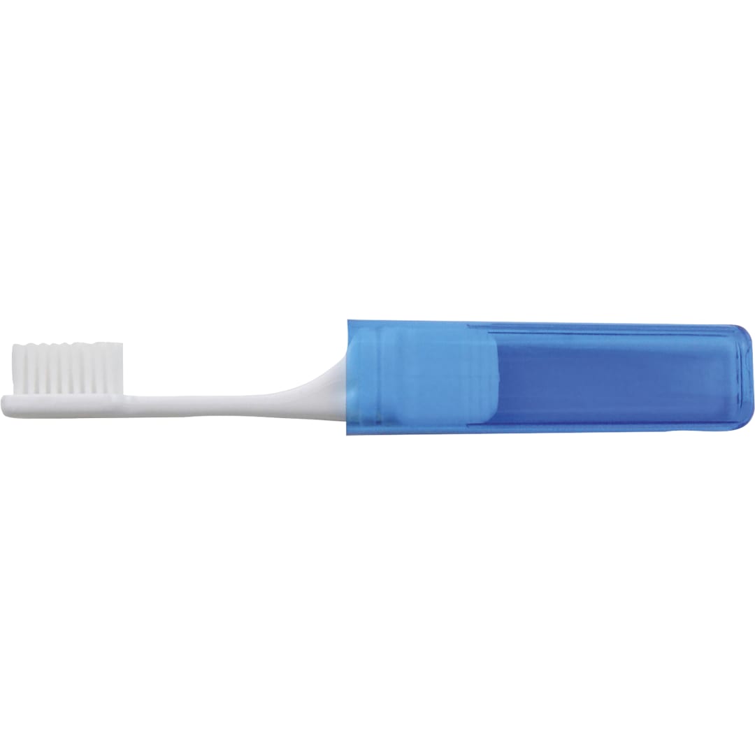 Blue Travel Toothbrush