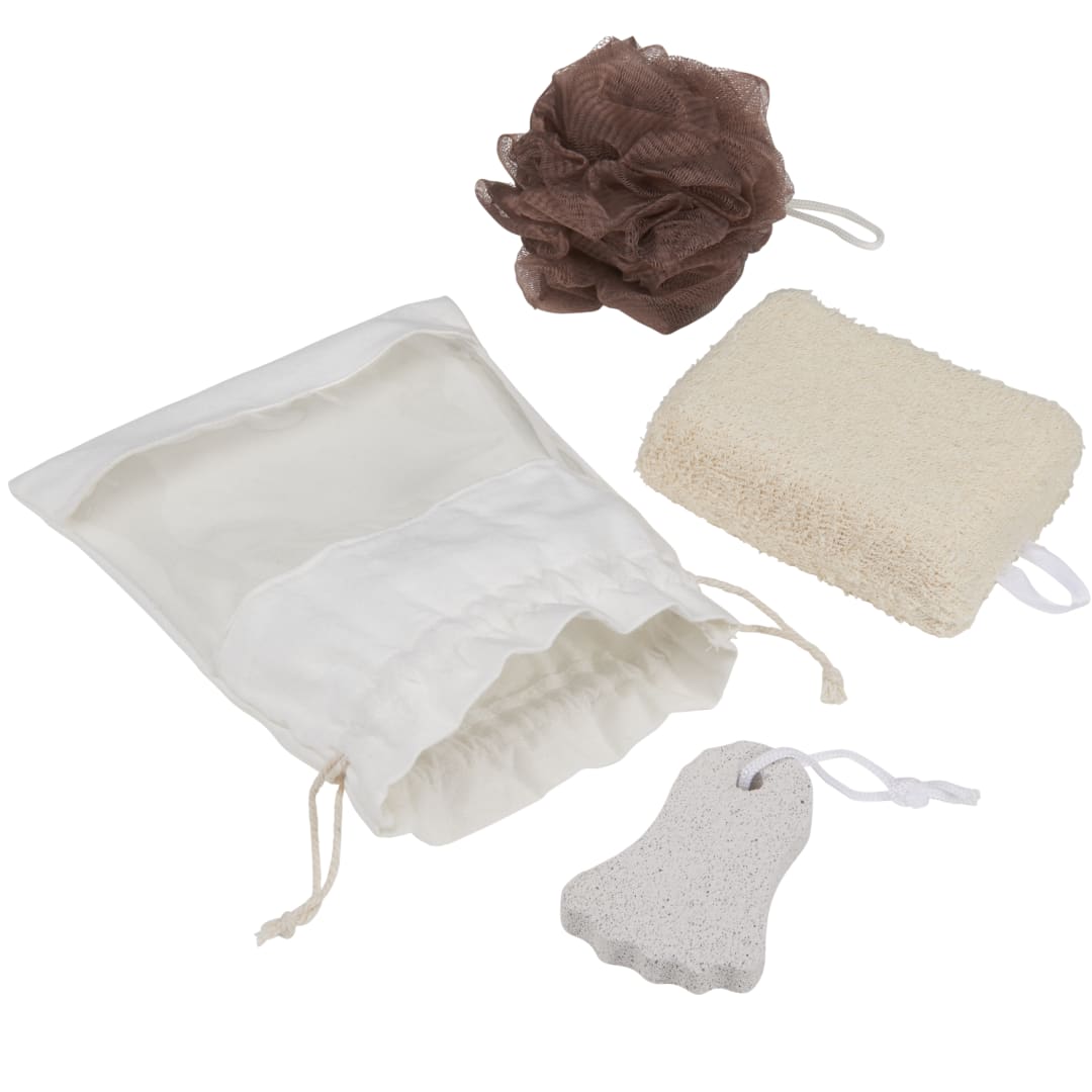 Natural 3-Piece Jute Spa Set