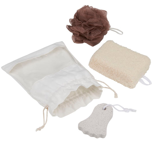 Natural 3-Piece Jute Spa Set