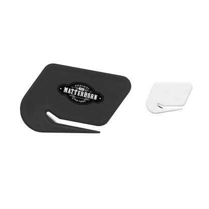 Front View of Blue Letter Opener