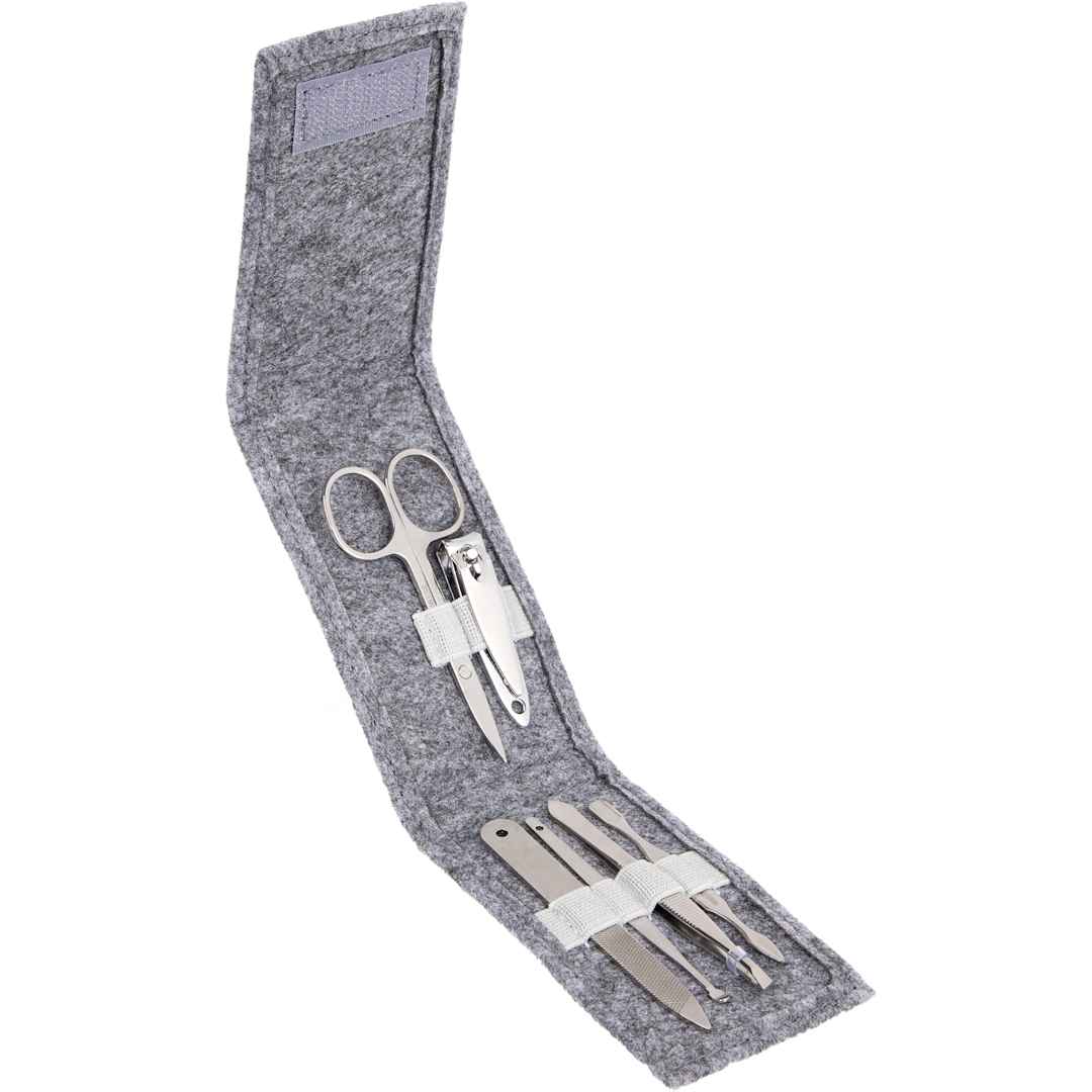 THE GOODS™ Recycled Felt 6-Piece Manicure Set