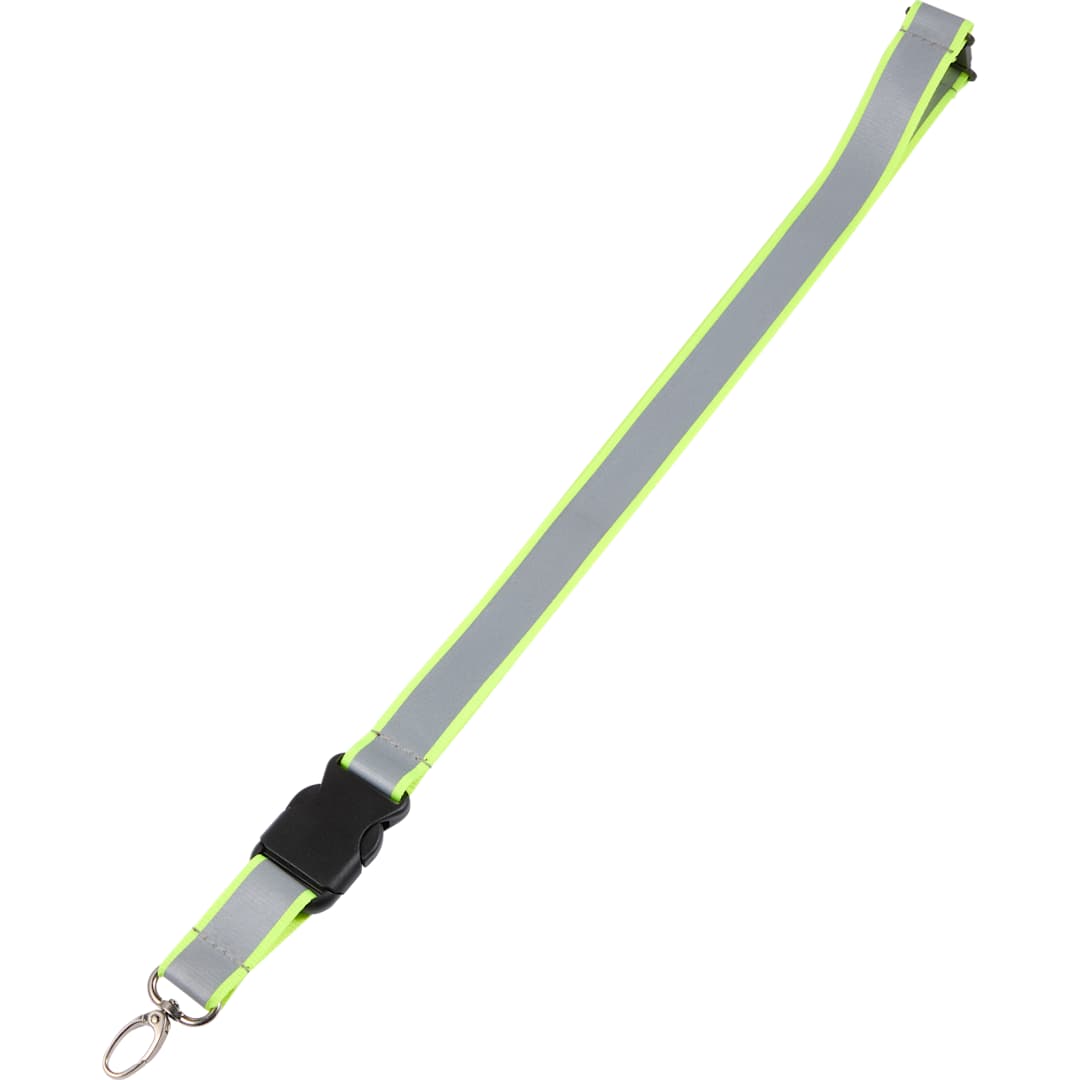 Recycled Polyester Reflective Lanyard