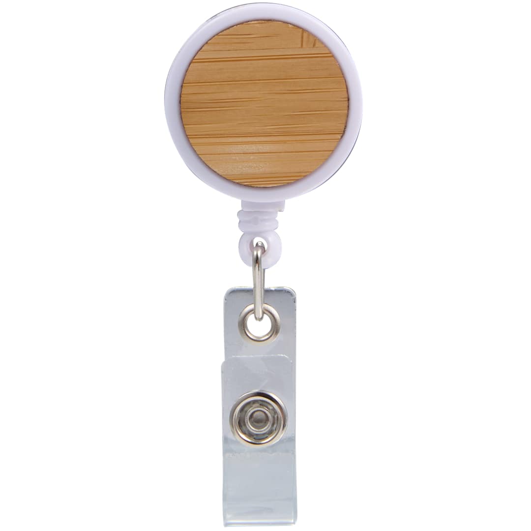Bamboo Badge Holder