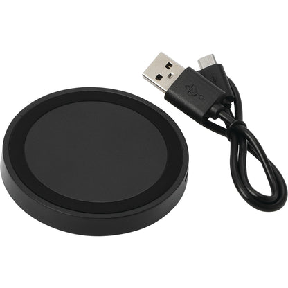 Front View of White Sphere Wireless Charging Pad