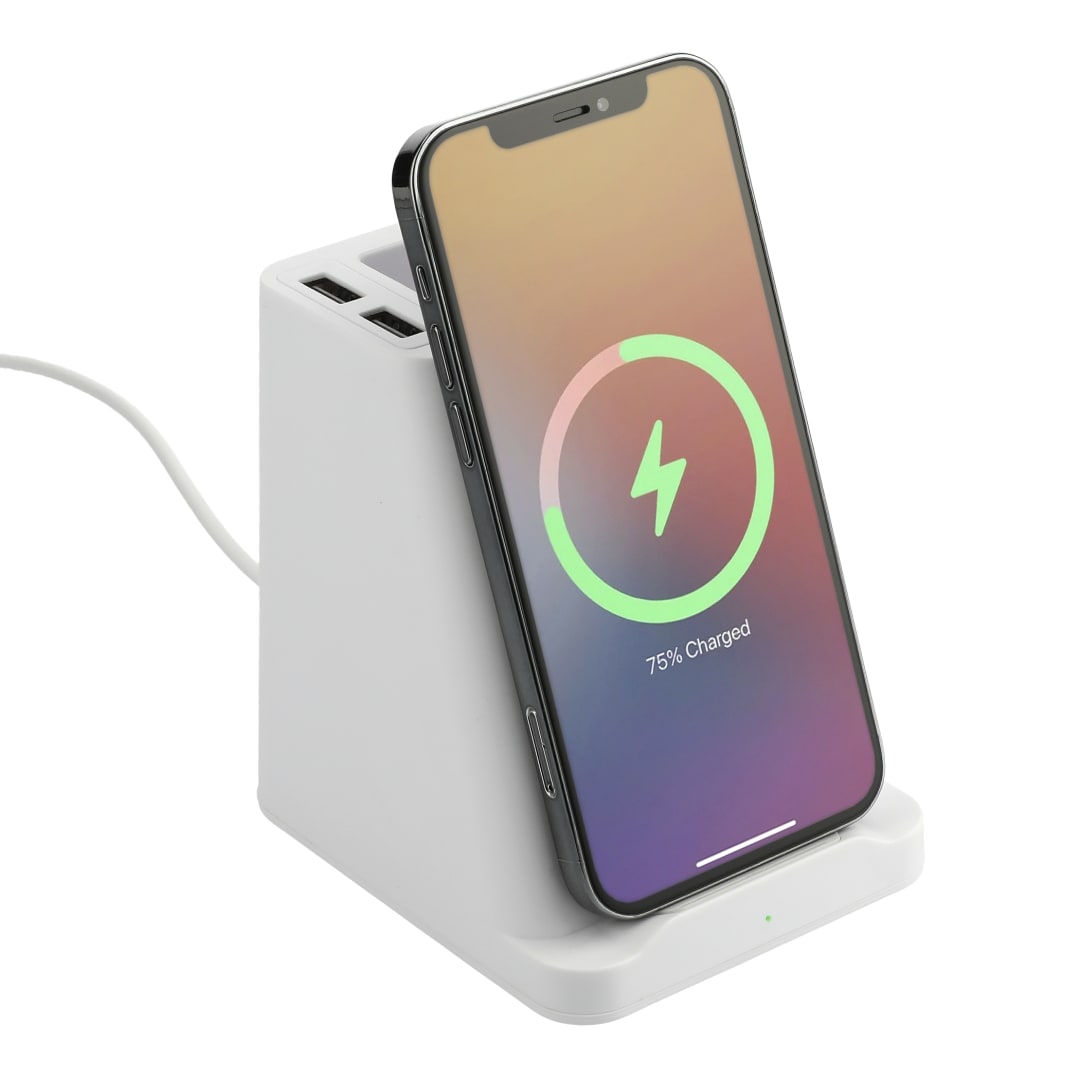 Wireless Charger Pen Holder/Dual Outputs