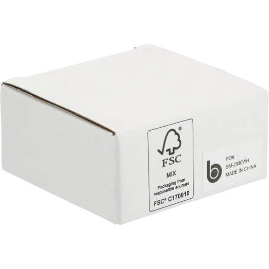 Front View of Black Square Wireless Charging Pad