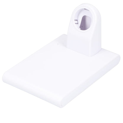 Front View of White Mate Wireless Charging Pad and iWatch Holder