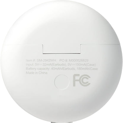 Bawl 2.0 True Wireless Auto Pair Earbuds and Case