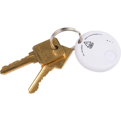 White Find My Keys Bluetooth Tracker