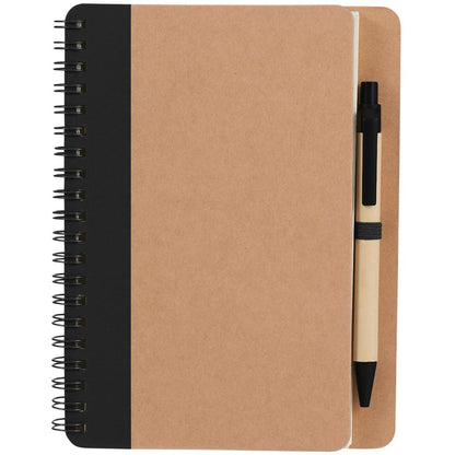 FSC® Mix 5" x 7" Eco Spiral Notebook with Pen