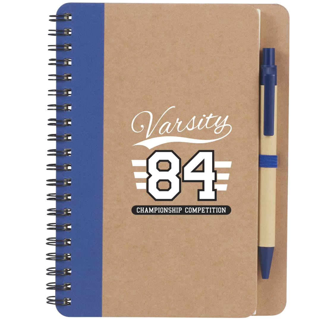 FSC® Mix 5" x 7" Eco Spiral Notebook with Pen