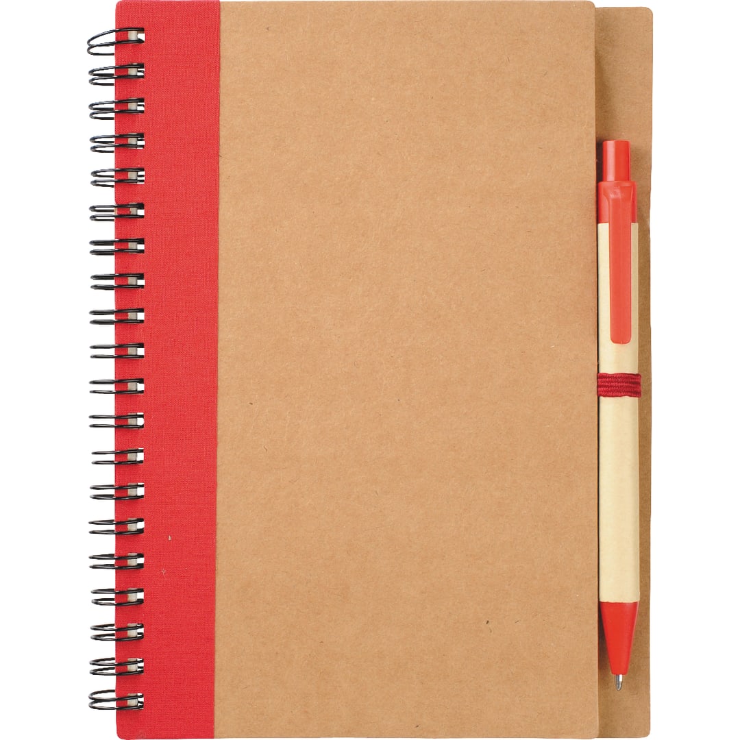 FSC® Mix 5" x 7" Eco Spiral Notebook with Pen
