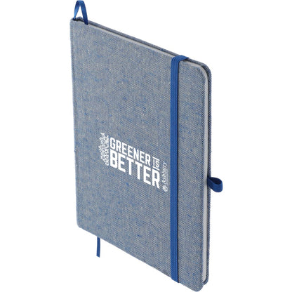 FSC® Mix 5" x 7" Recycled Cotton Bound Notebook