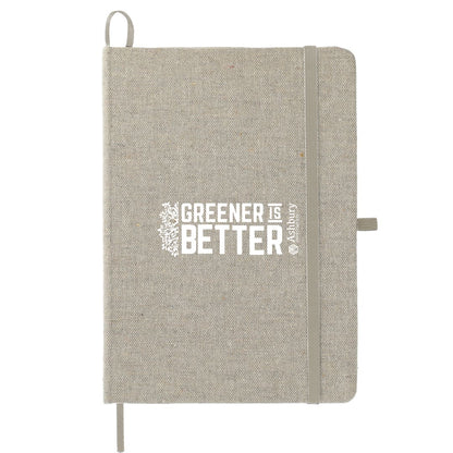 FSC® Mix 5" x 7" Recycled Cotton Bound Notebook