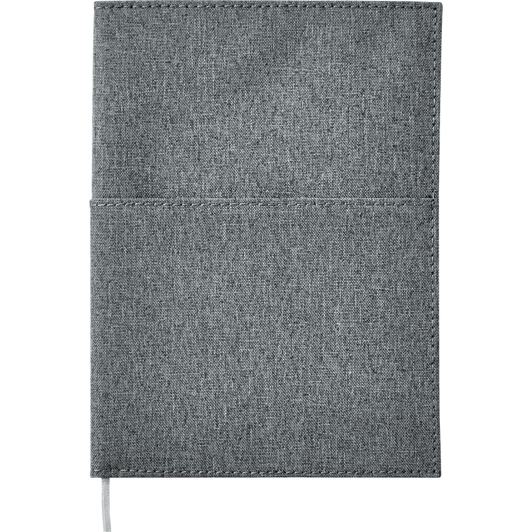 FSC® Mix 5" x 7" Canvas Pocket Refillable Notebook