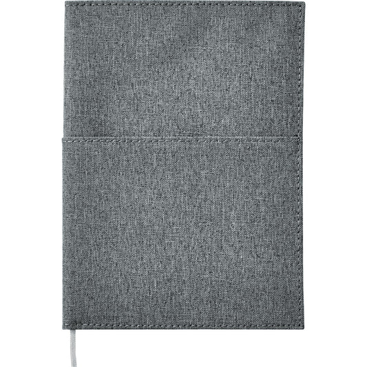 FSC® Mix 5" x 7" Canvas Pocket Refillable Notebook