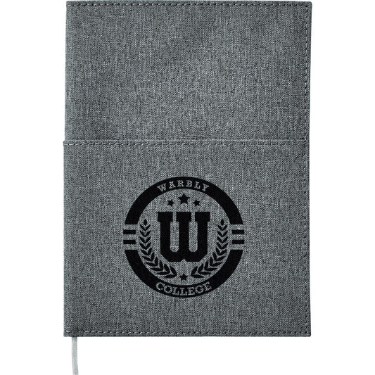 FSC® Mix 5" x 7" Canvas Pocket Refillable Notebook