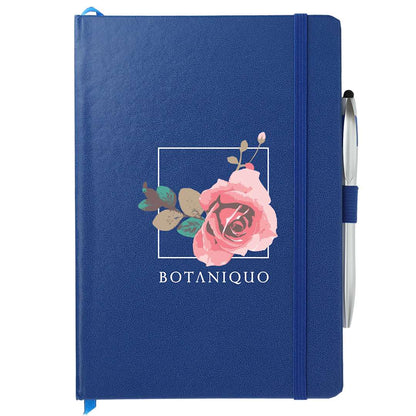 FSC® Mix 6" x 8.5" Crown Journal with Pen-Stylus