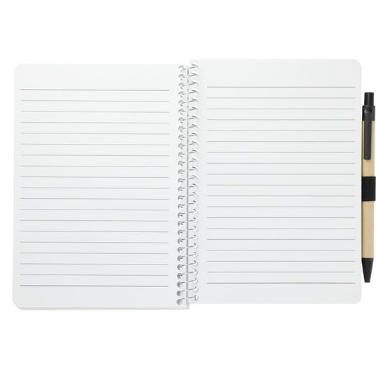 FSC® Mix 5” x 7” Spiral Notebook with Pen