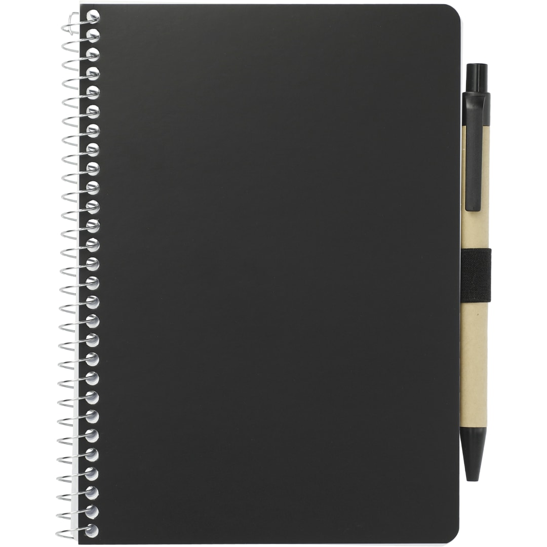 FSC® Mix 5” x 7” Spiral Notebook with Pen