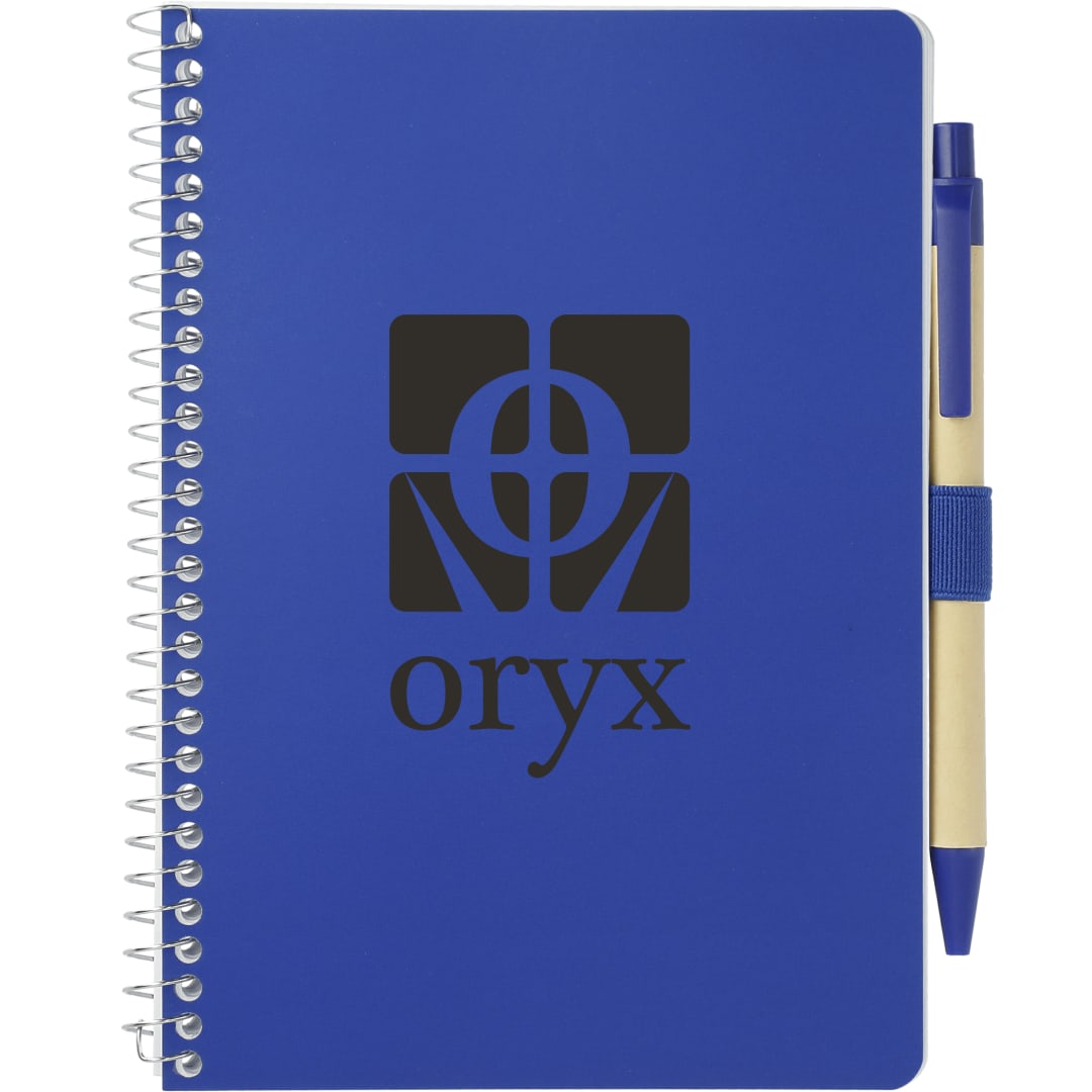 FSC® Mix 5” x 7” Spiral Notebook with Pen