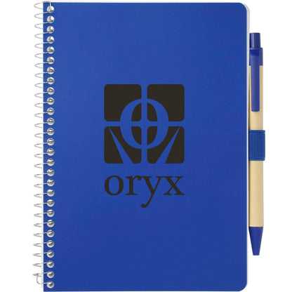 FSC® Mix 5” x 7” Spiral Notebook with Pen
