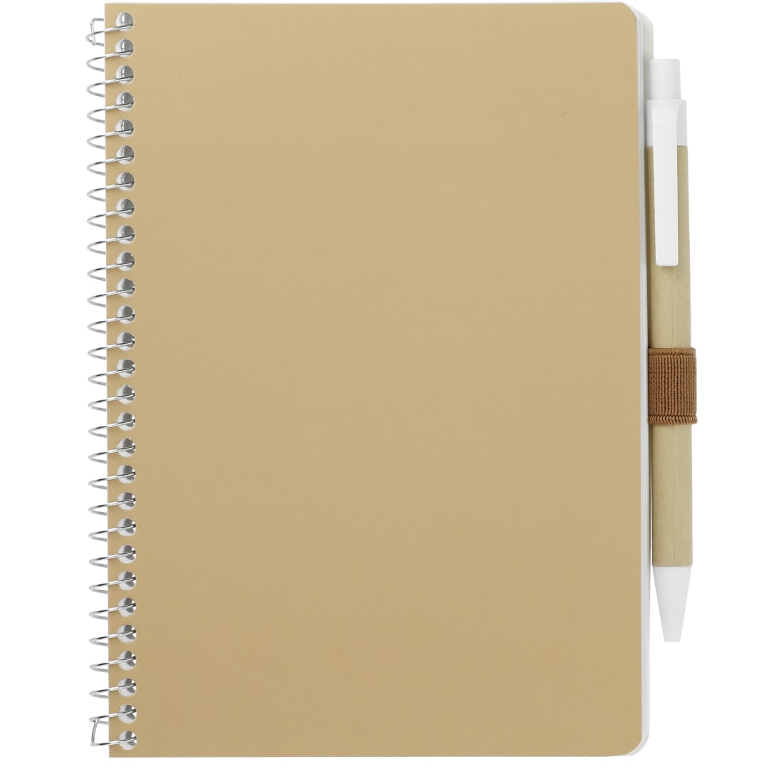 FSC® Mix 5” x 7” Spiral Notebook with Pen