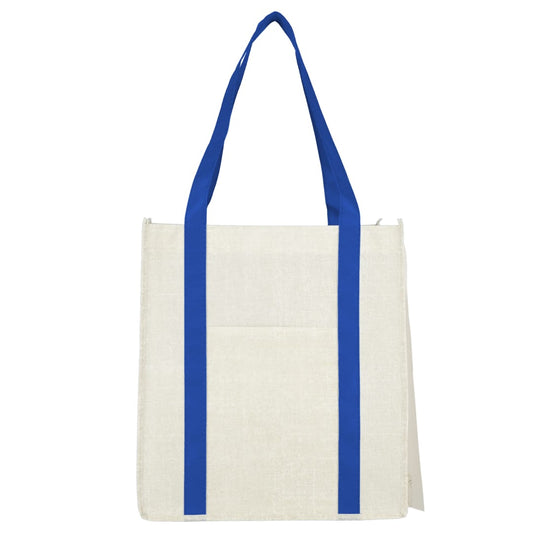 Pluto Recycled Non-Woven Small Grocery Tote