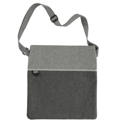 Double Heather RPET Crossbody Tote