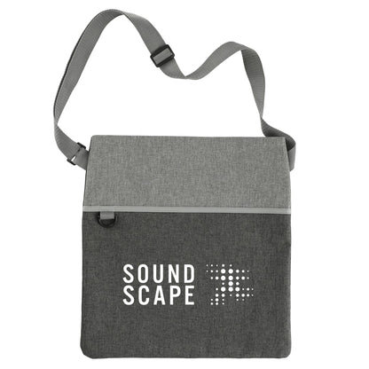 Double Heather RPET Crossbody Tote