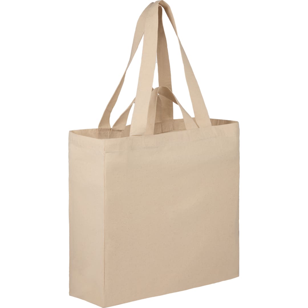 Natural Organic 6oz Cotton Dual Carry Tote