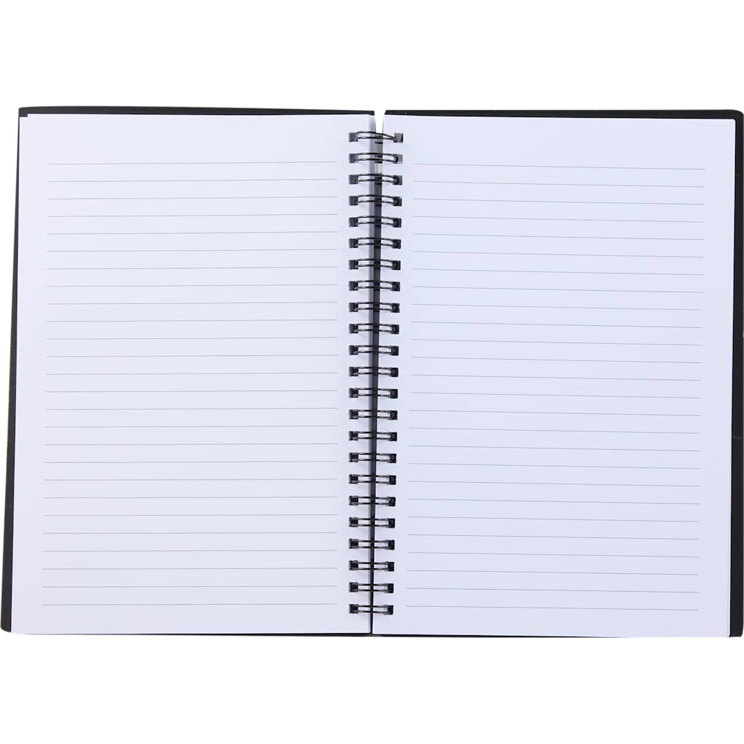 5.5" x 8.5" Spiral Notebook with Clear Pocket