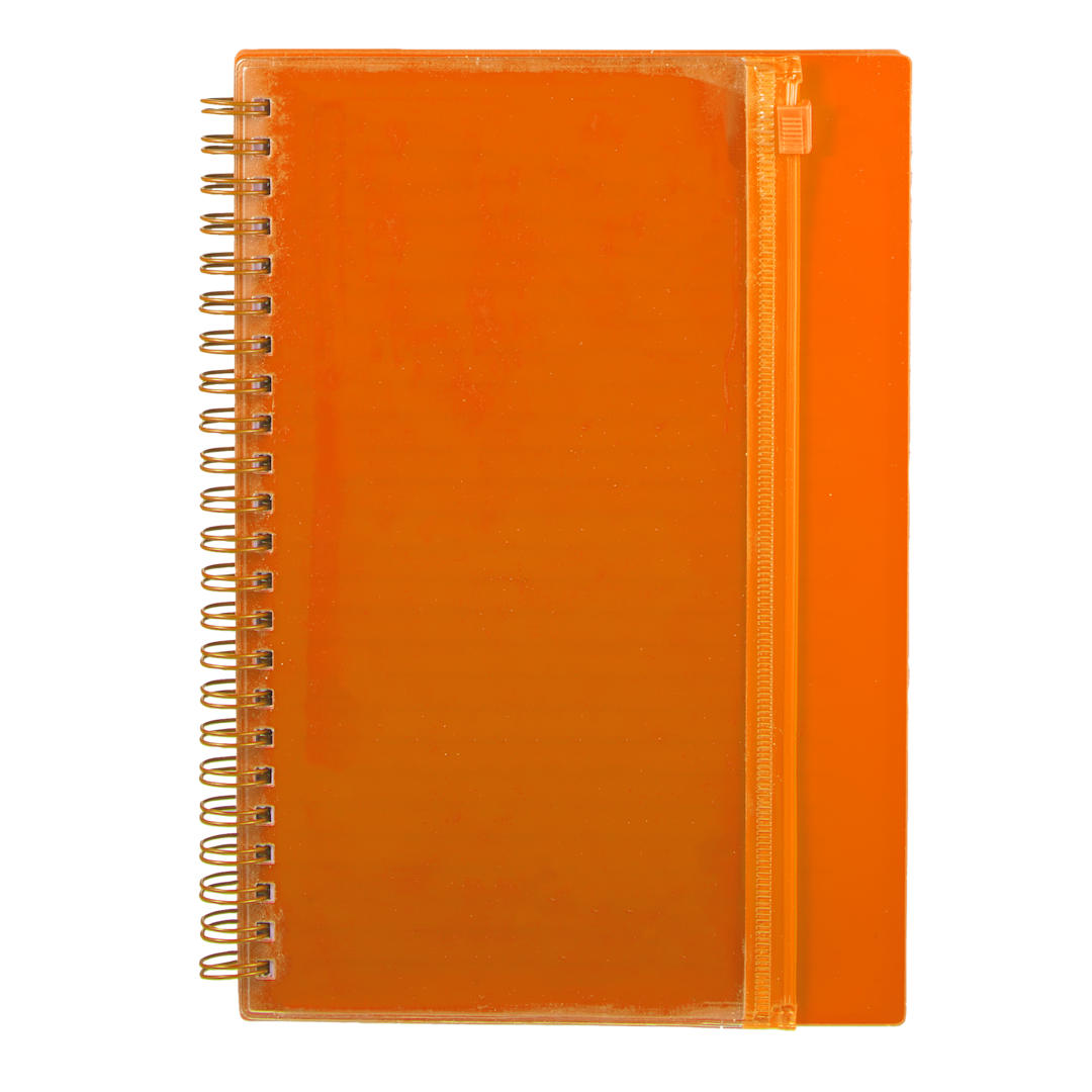 5.5" x 8.5" Spiral Notebook with Clear Pocket