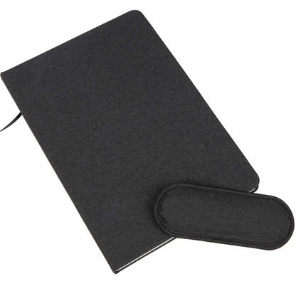 5.5" x 8.5" FSC® Recycled Mouse Pad Bound Notebook