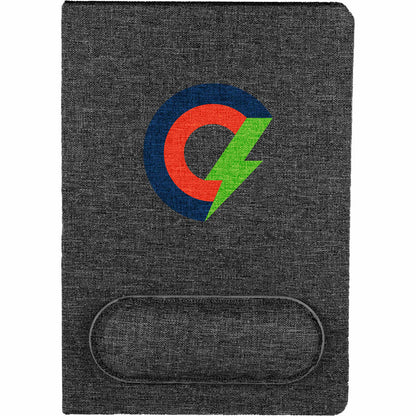 5.5" x 8.5" FSC® Recycled Mouse Pad Bound Notebook