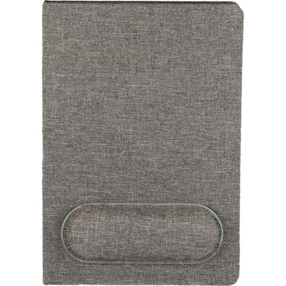 5.5" x 8.5" FSC® Recycled Mouse Pad Bound Notebook