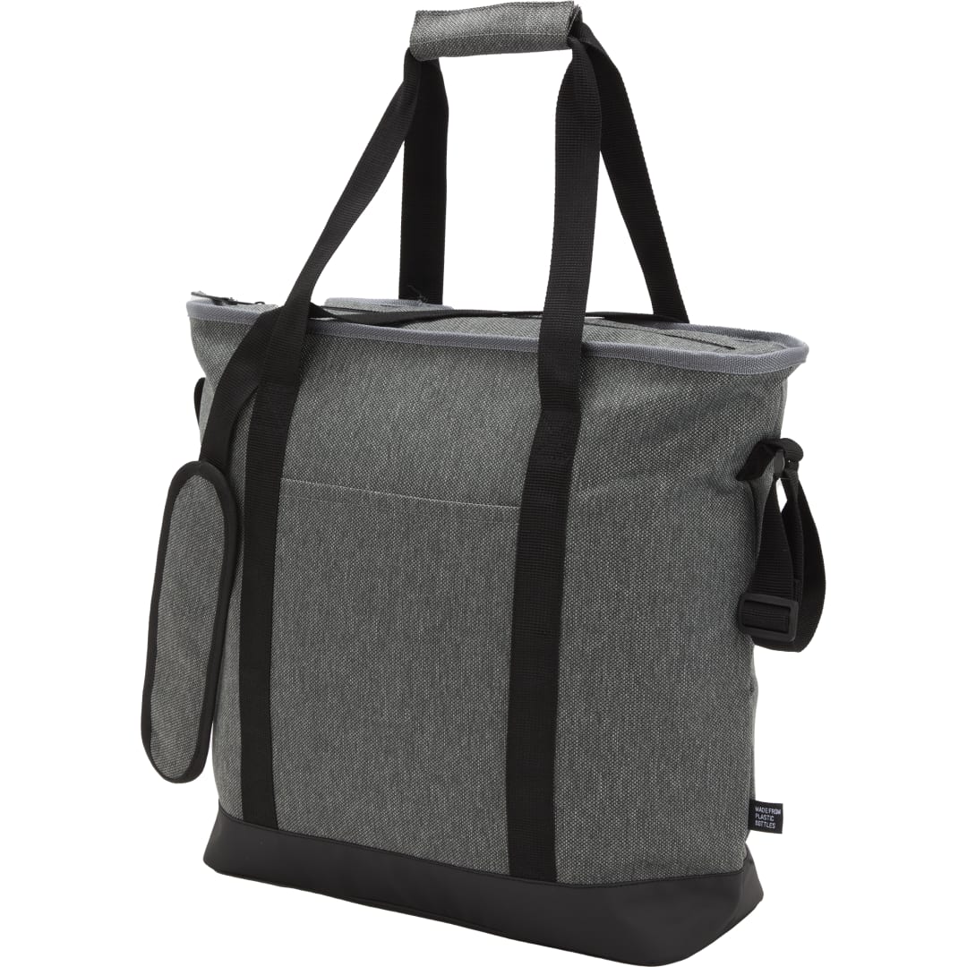Front View of Gray Vila Recycled 30 Can Tote Cooler