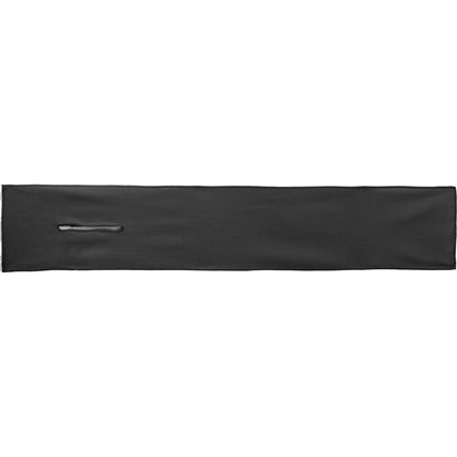 Front View of Black Neck Wrap Cooling Towel