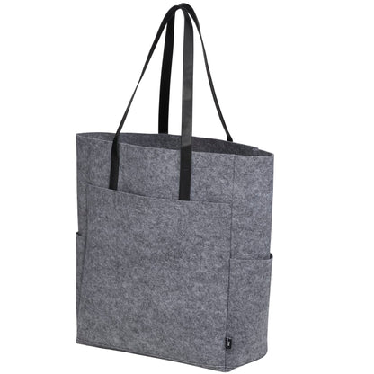 Gray THE GOODS™ Recycled Felt Meeting Tote