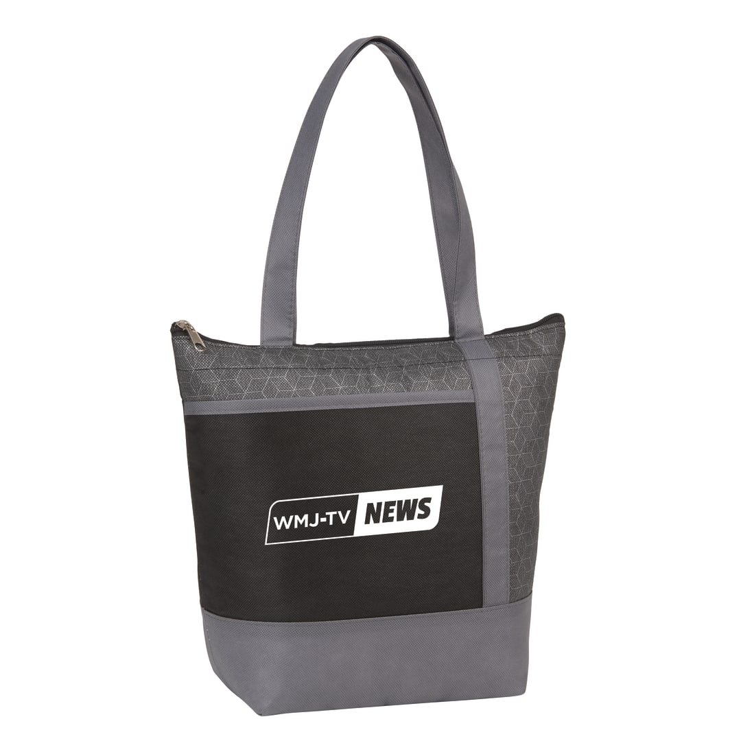 Chrome Non-Woven 9 Can Lunch Cooler