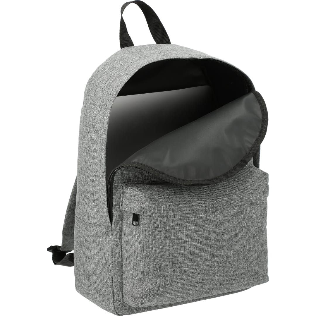Front View of Gray Reign Backpack