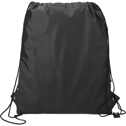 Front View of Black Adventure Insulated Drawstring