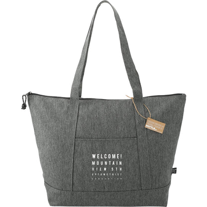 Vila Recycled Zippered Tote