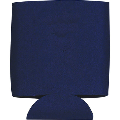 Front View of Black 12oz Collapsible Can Insulator