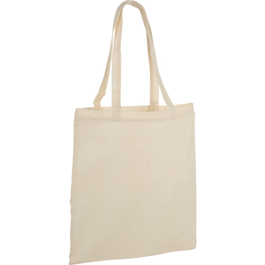 Front View of Natural Nevada 3.5oz Cotton Convention Tote
