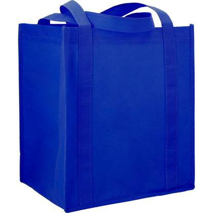 Black (BK) Hercules Non-Woven Grocery Tote
