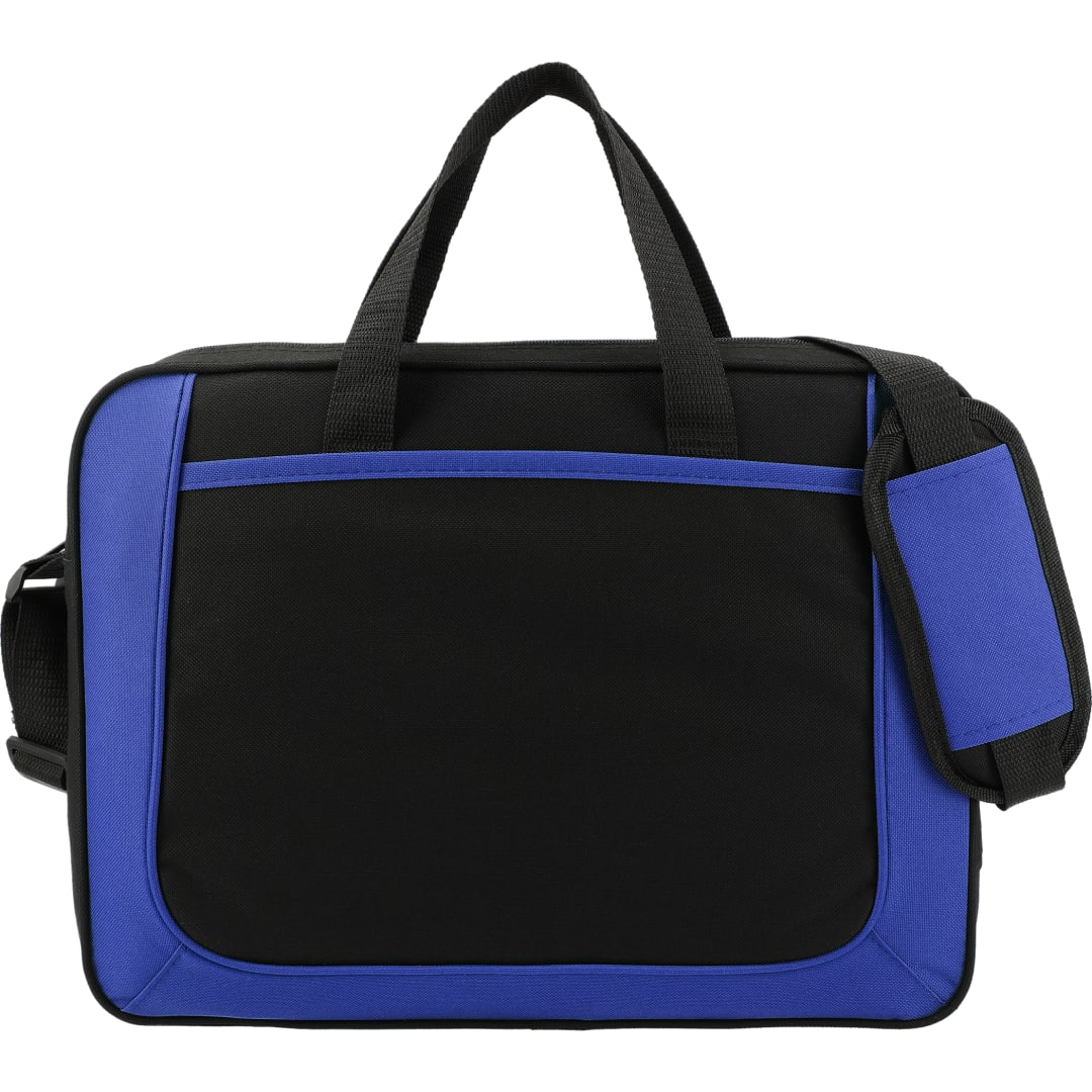 Front View of Black Dolphin Business Briefcase