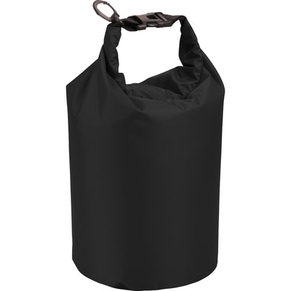 Front View of Black Survivor 5L Waterproof Outdoor Bag