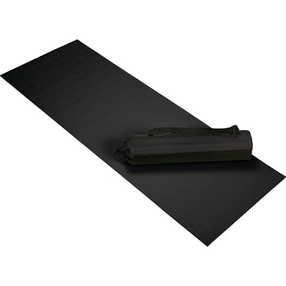 Front View of Black Cobra Fitness and (5mm) Yoga Mat